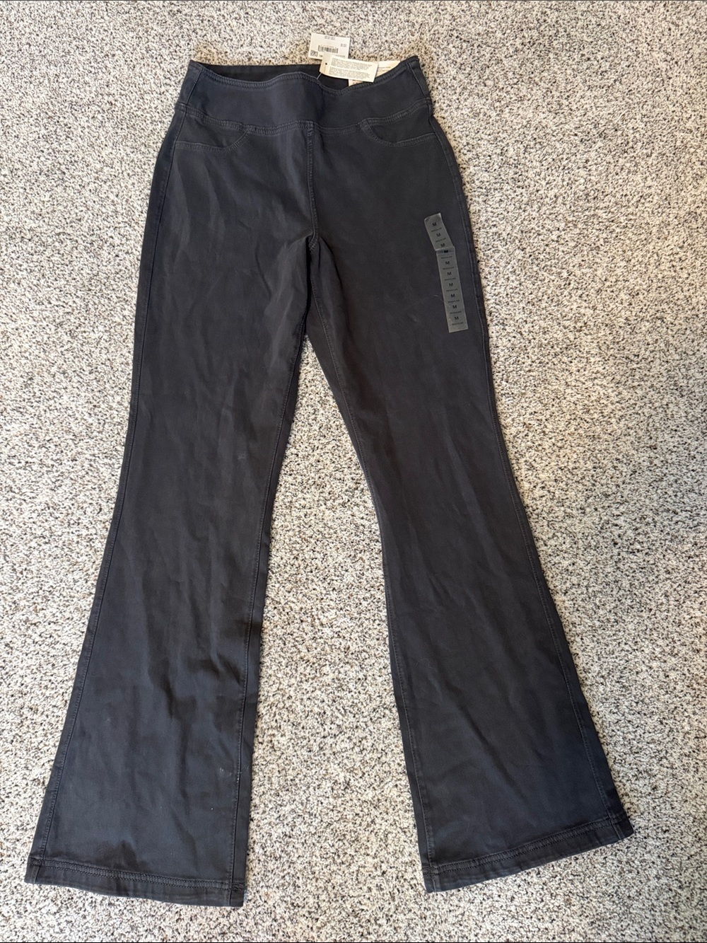 American Eagle Outfitters Dark Gray Boot Flare Pants
